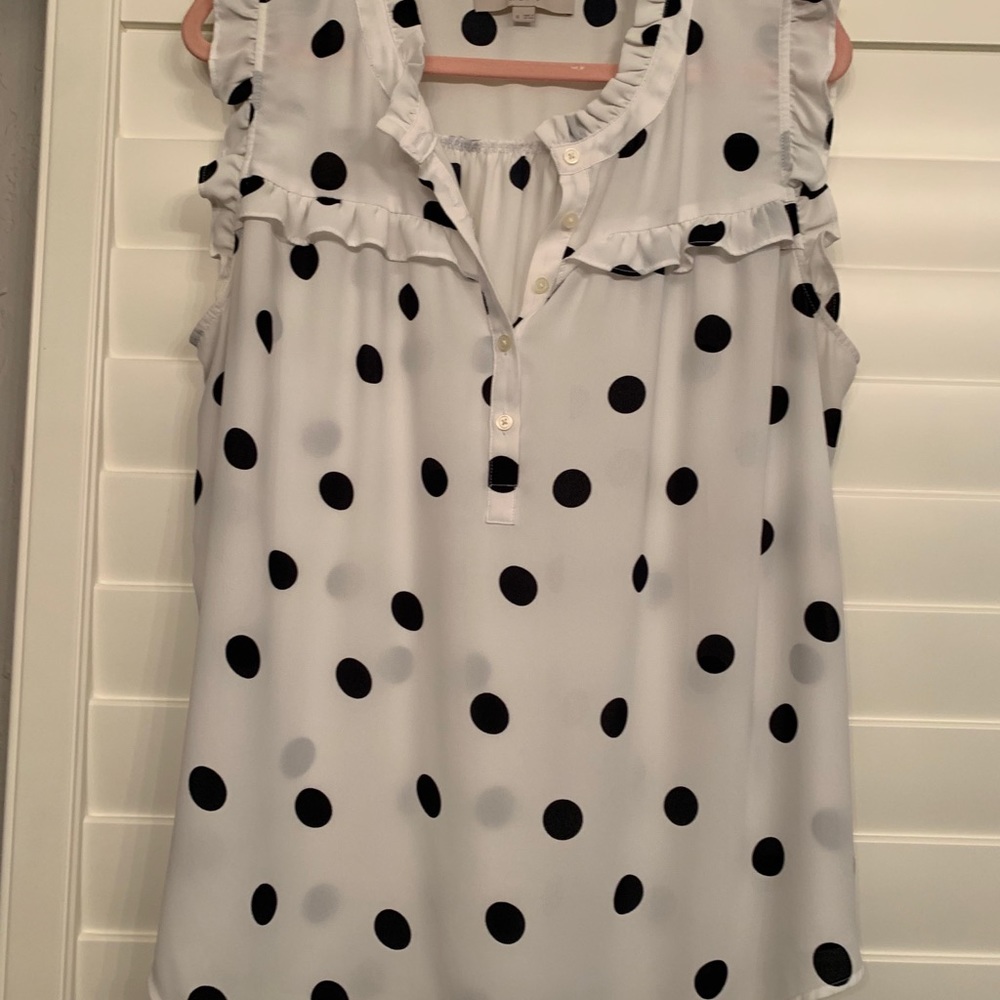 Loft Sleeveless Blouse